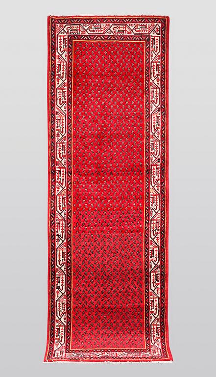 Gallerimatta, Sarouk - Mir, ca 312 x 106 cm.
