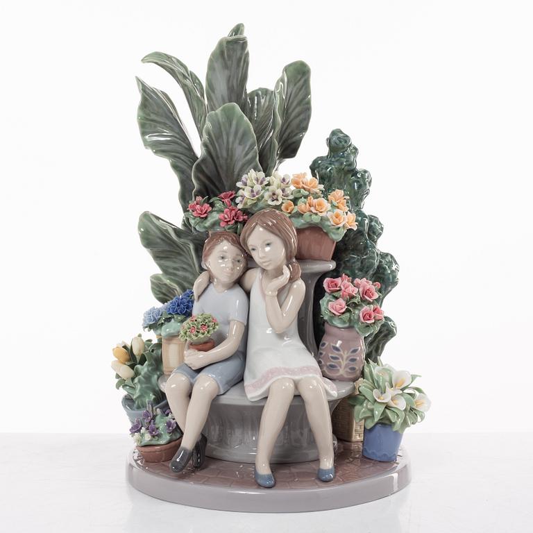 Joan Coderch, figurin, "Secrets in the park", Lladró.