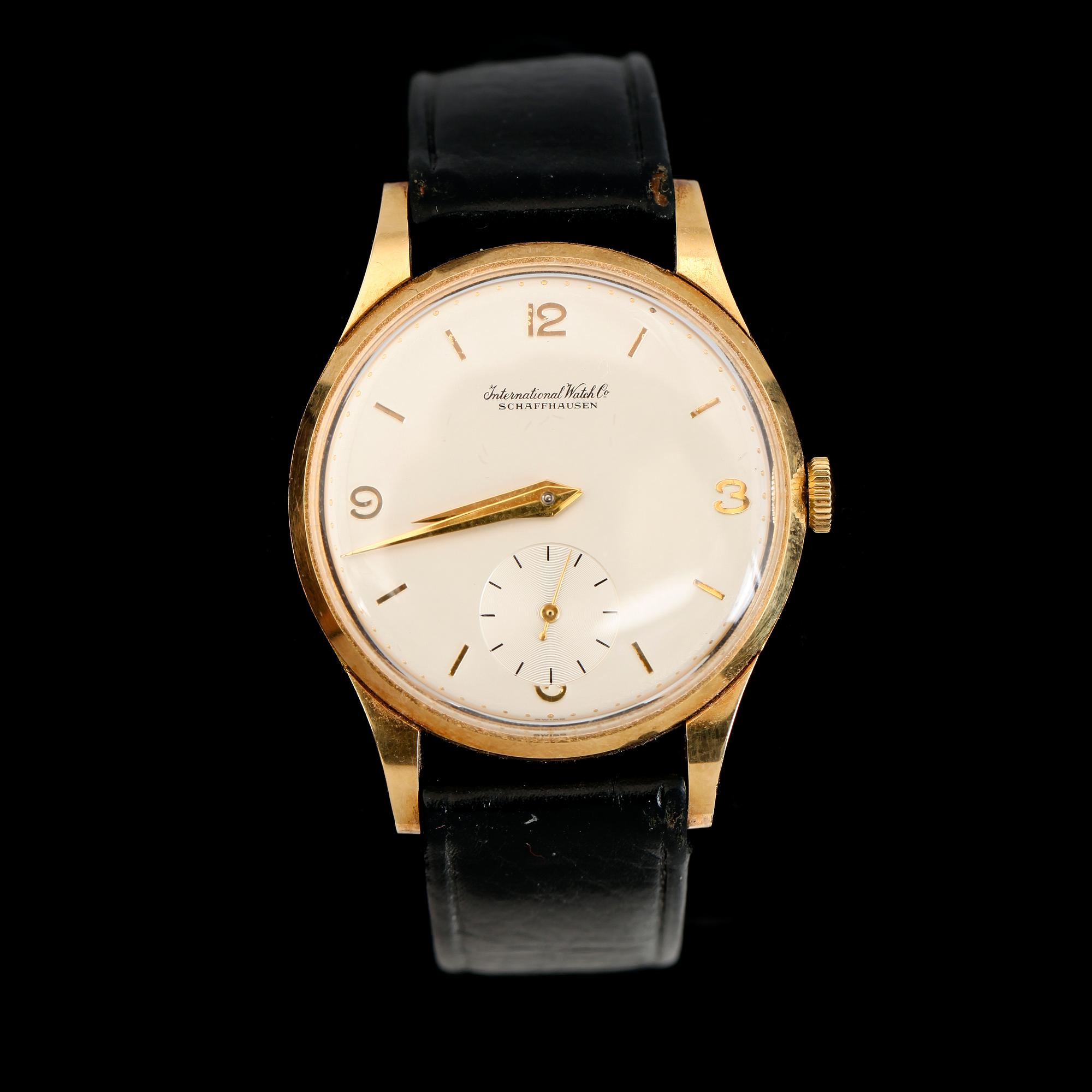 ARMBANDSUR, 18K, Schaffhausen, International Watch Company, 1900-talets mitt.