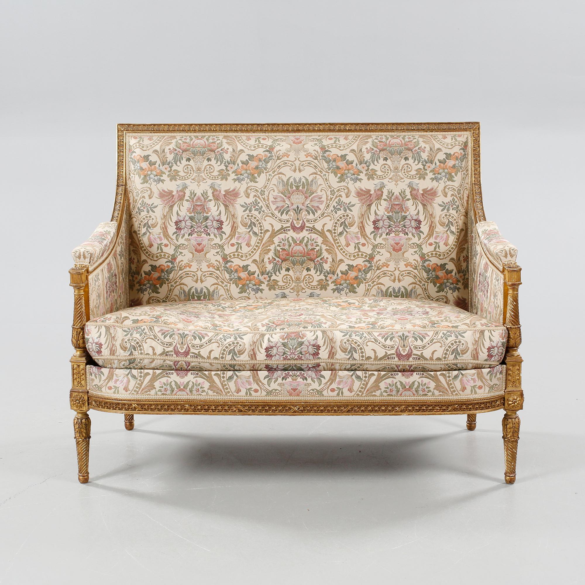 SOFFA, Louis XVI-stil, 1900-talets första hälft.