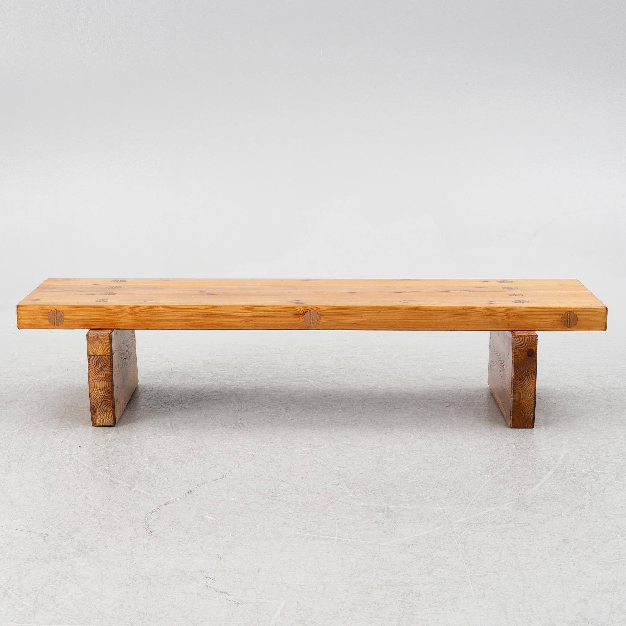 Roland Wilhelmsson, a bench, Ågesta, 1969.