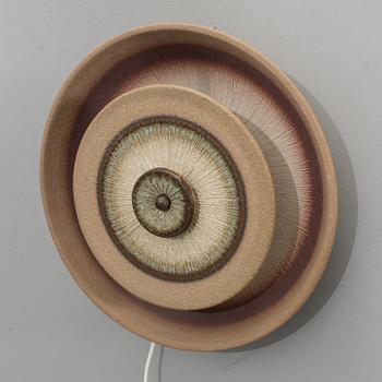 A Söholm wall lamp, later part of the 20th century.