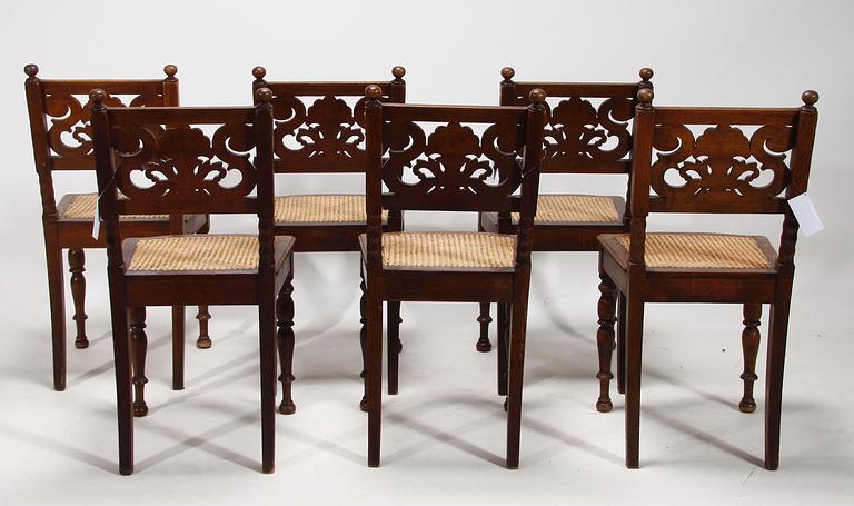 STOLAR, 6 st. Sekelskiftet 1900.