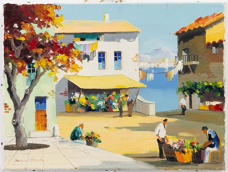 Cecil Rochfort D'oyly John, By the Square.