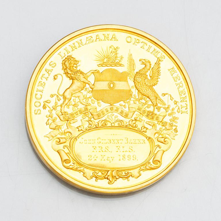 The Linnean Medal of the Linnean Society of London.