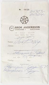 FICKUR, 14K guld, Longines, 1900-talets första hälft.