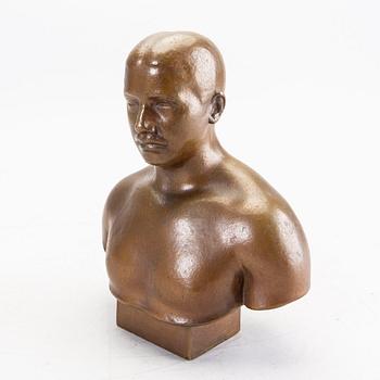 Johannes Collin, a signed and dated bronze figurine 1924.