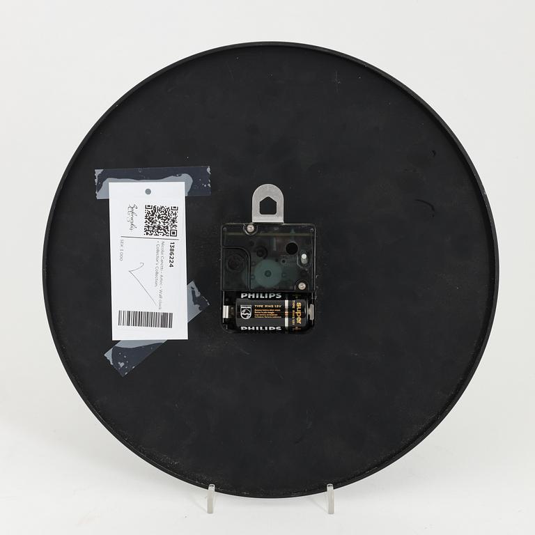 Nicolai Canetti, an 'Artec Twelve' wall clock from Collector's Collection, Japan, 1980's.