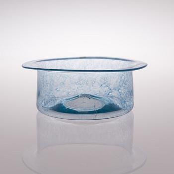 a glass bowl, Hans-Christian Wagner for Björkshult, 1960s/1970s.