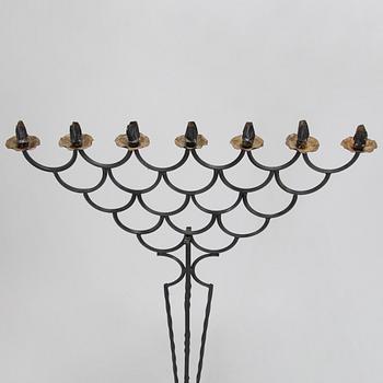 A pair of floor candelabras, made to order from the 1920s.
