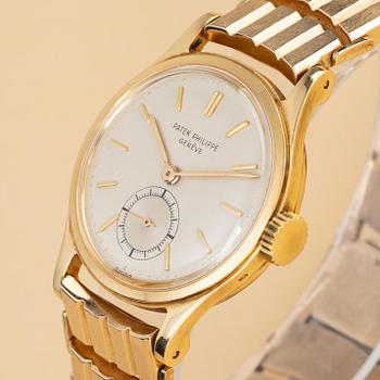 Patek Philippe, Calatrava, "First waterproof Calatrava", "Acuatic", "François Borgel Case", ca 1953.