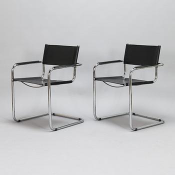 Four armchairs from 1980s.