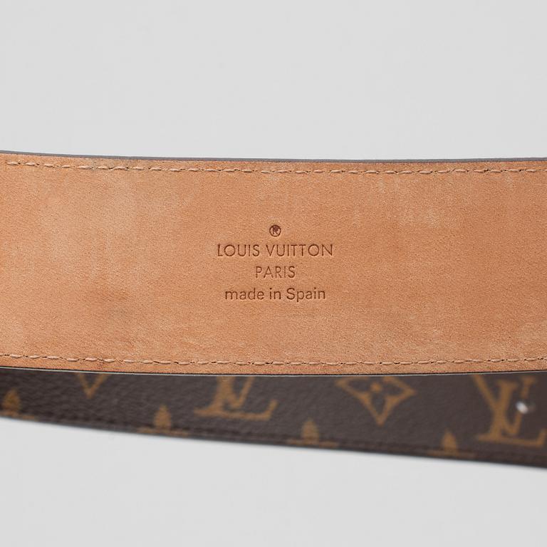Louis Vuitton, belt, "LV Initiales", size 95, 2008.