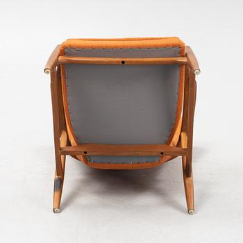 Ib Madsen & Hans Henry SChubell, a 'MS 4 High' armchair, Madsen & Schubell Co, Denmark, 1940's/50's.
