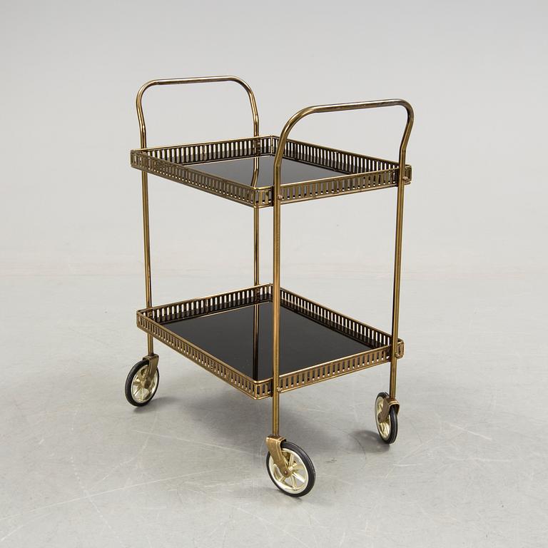 A serving trolley, second half of the 20th century.