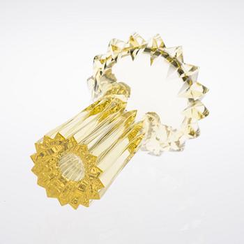 VAS, glas, "Ulpukka", signerad Aimo Okkolin, Riihimäen Lasi Oy.