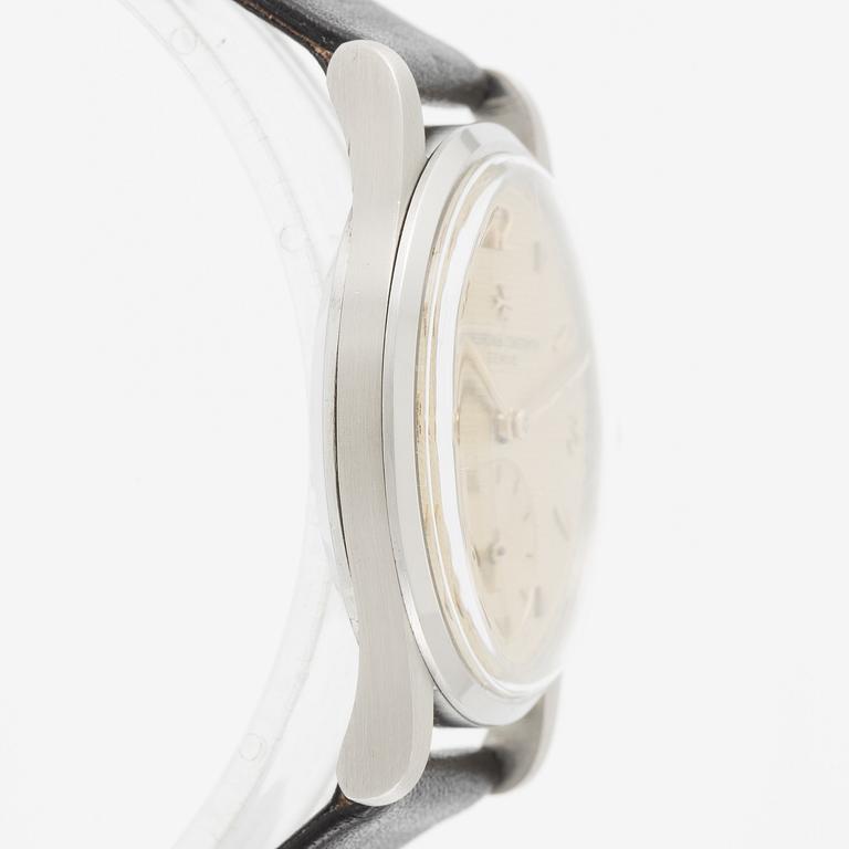 Vacheron & Constantin, "Guilloché Dial", "Steel Case", ca 1950.