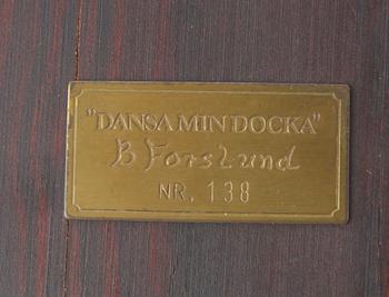 FORSLUND, BROR, skulptur, brons.