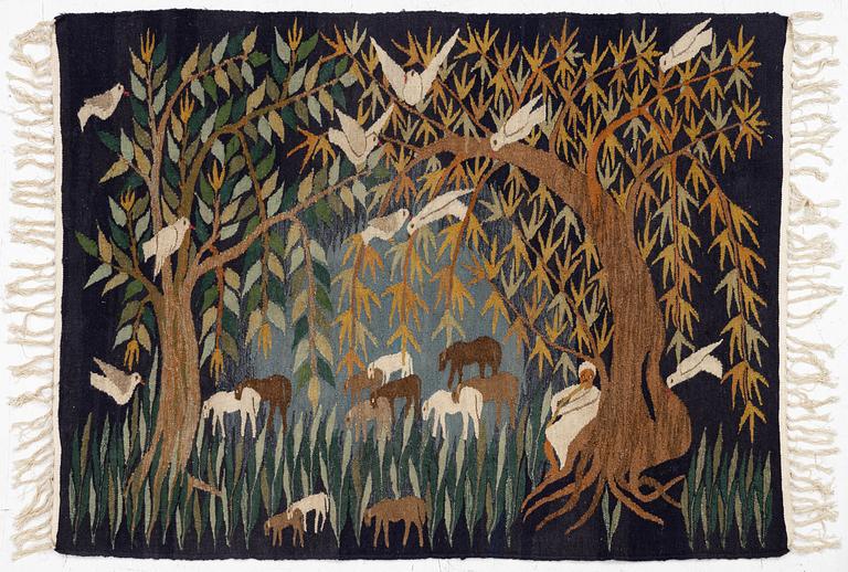 A Harania tapestry, Egypt, c. 152 x 115 cm.