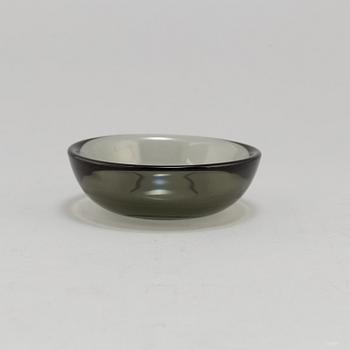 Seven 'Fuga' glass bowls by Sven Palmqvist, Orrefors.