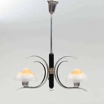 TAKLAMPA, Fog & Morup, Danmark, 1930-/40-tal. Höjd 70 cm.