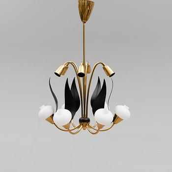 TAKLAMPA, 1900-talets andra hälft. Höjd 67 cm.