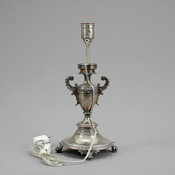 LAMPFOT, silver, Gustaf Möllenborg.