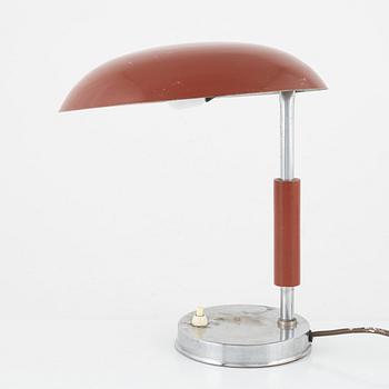 Bordslampa, funkis, 1930-tal.