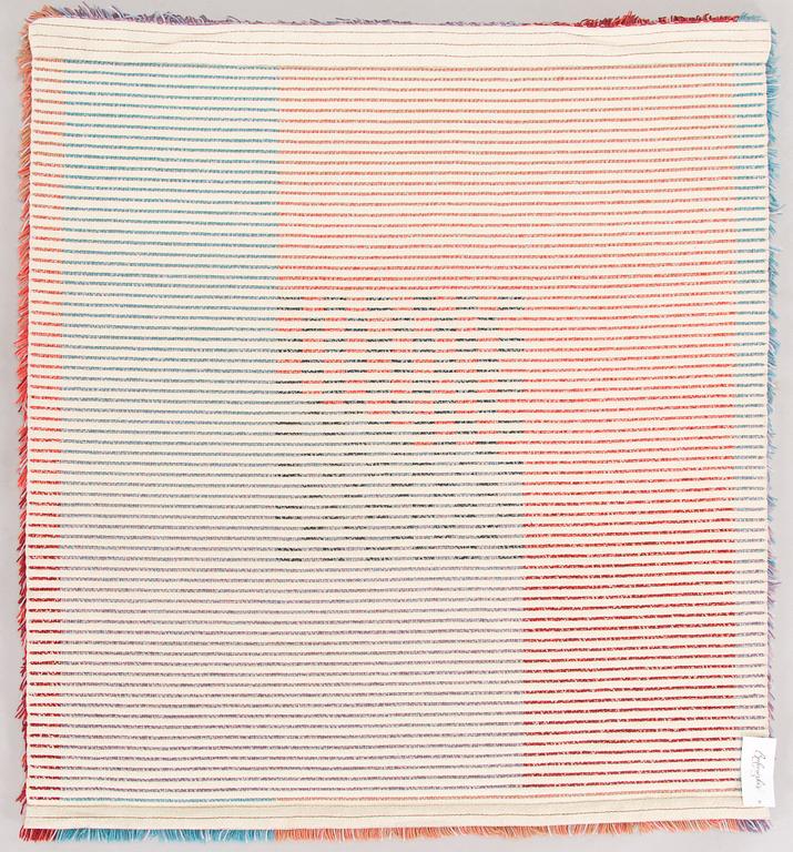 Jukka Vesterinen, rya, modell för Helmi Vuorelma. Ca 125 x 115 cm.