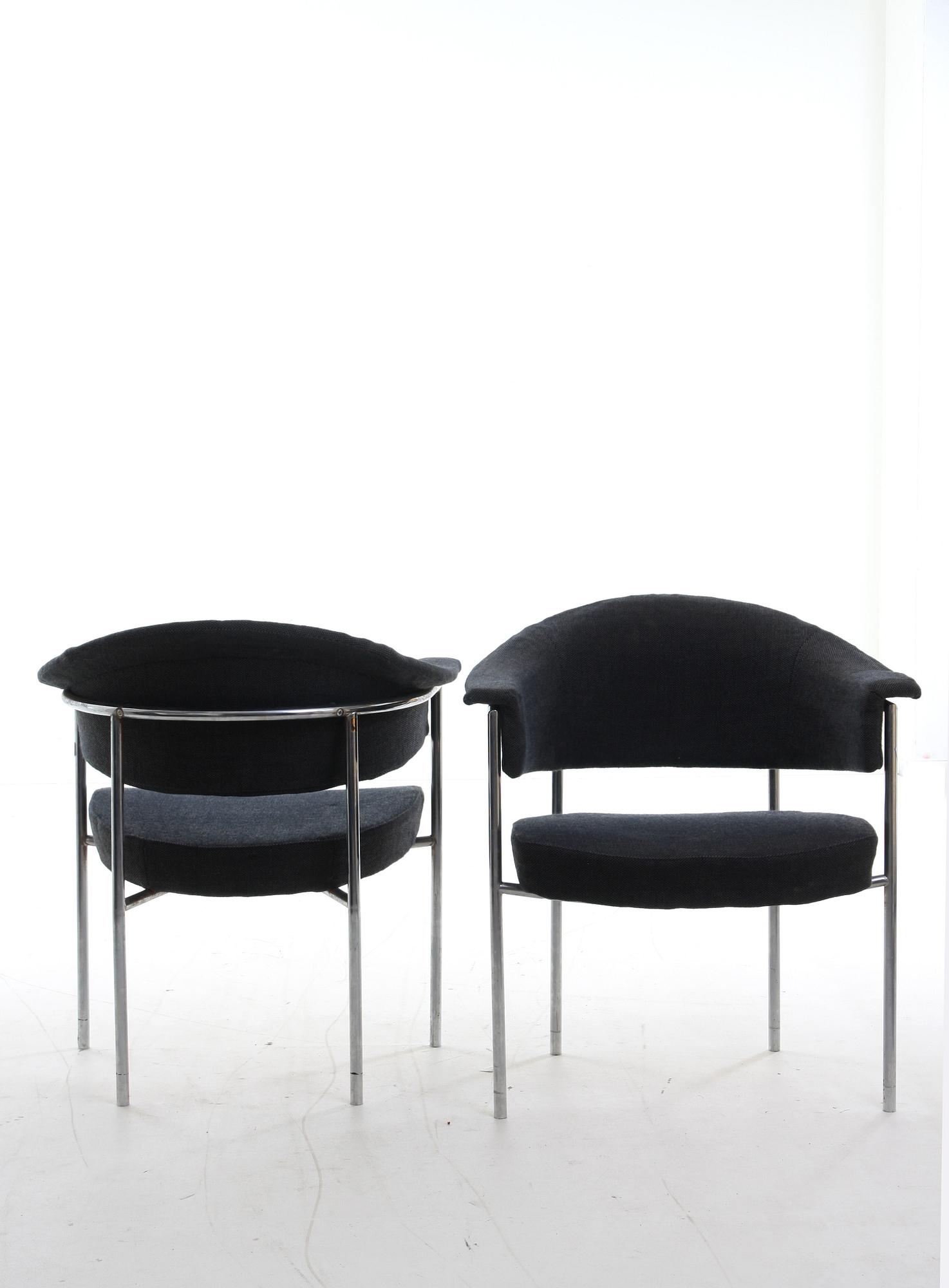 KARMSTOLAR, 4 st, 1970-tal, NK.