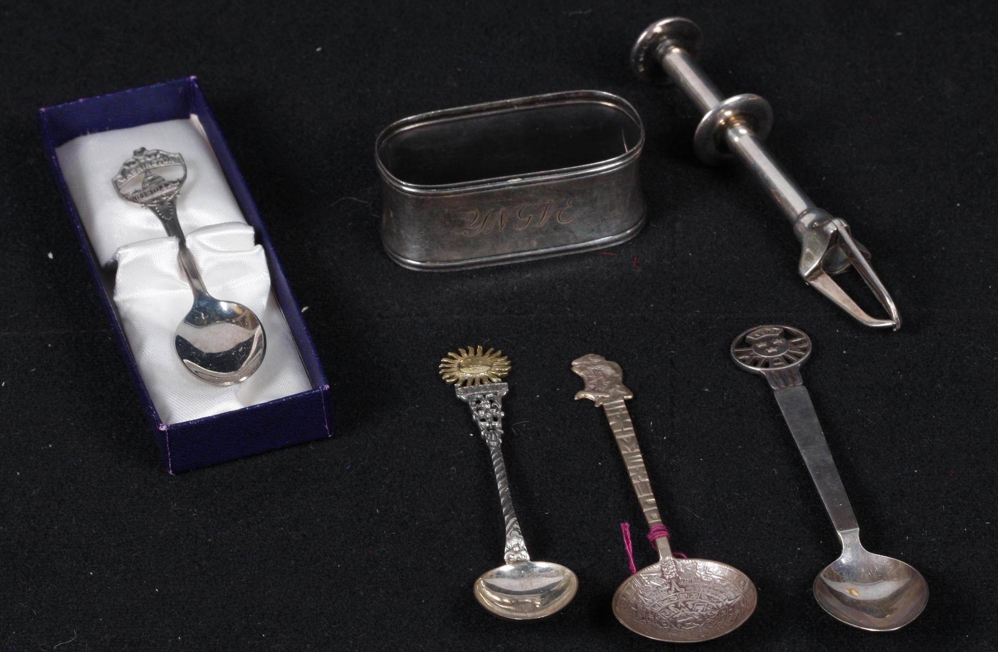 PARTI SILVER, 22 delar. Bla Georg Jensen.