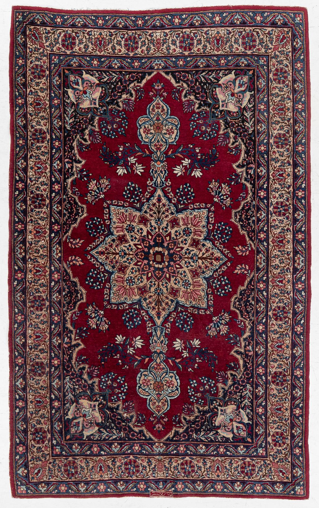 Rug,Yasd, approximately 215 x 130 cm.