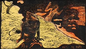 146. Paul Gauguin, "Auti te pape" (Women at the River).
