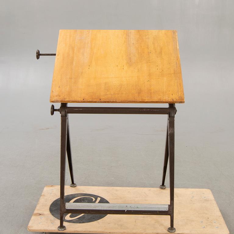 Friso Kramer, Architect's table / Drawing table, for De Cirkel, Holland 1950-60s.