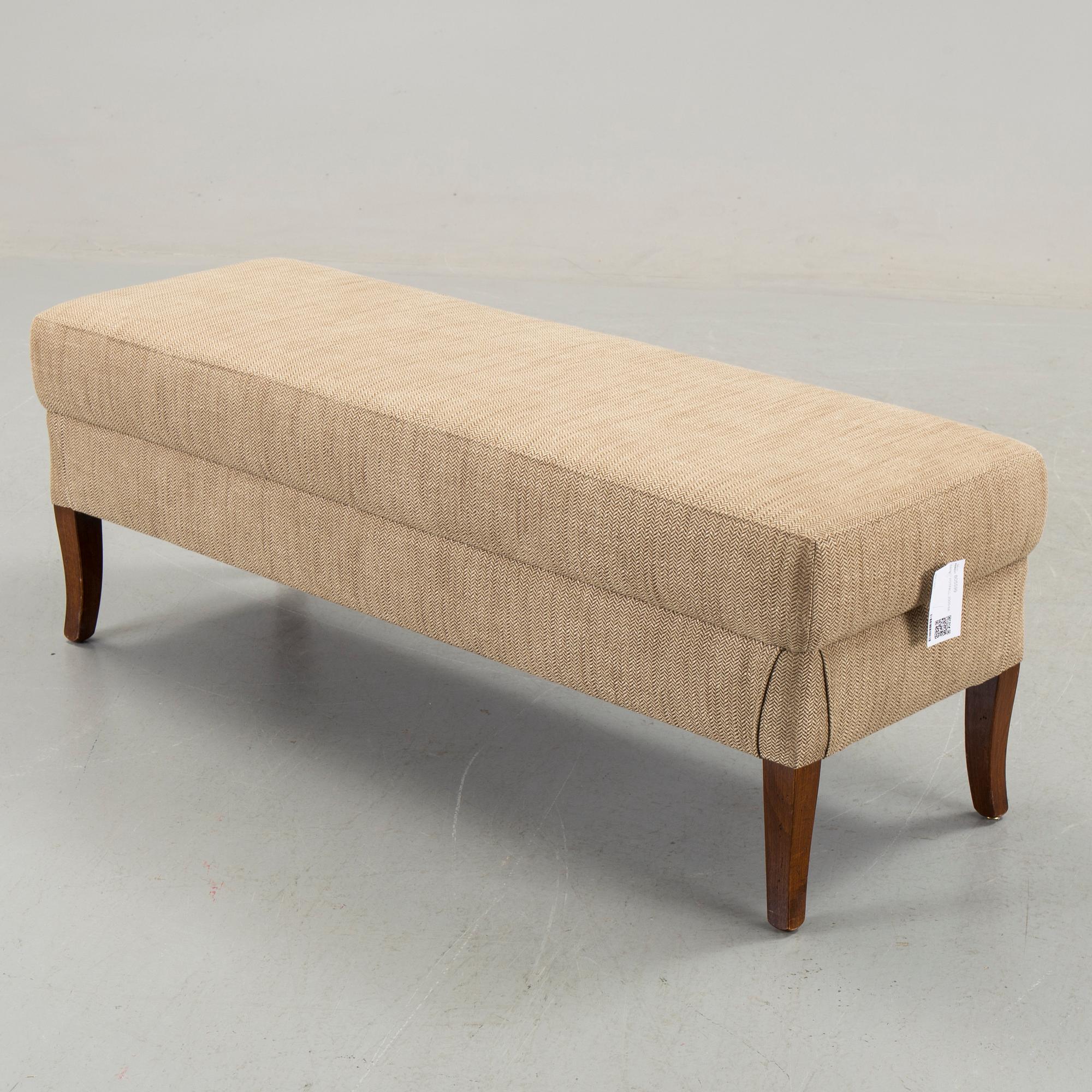 A 21st century footstool. Selva Style International Furniture, Italy.