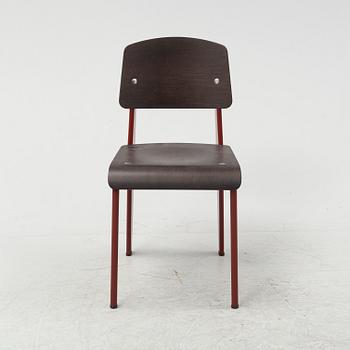 A Standard chair by Jean Prouvé for Vitra, dated 2002.
