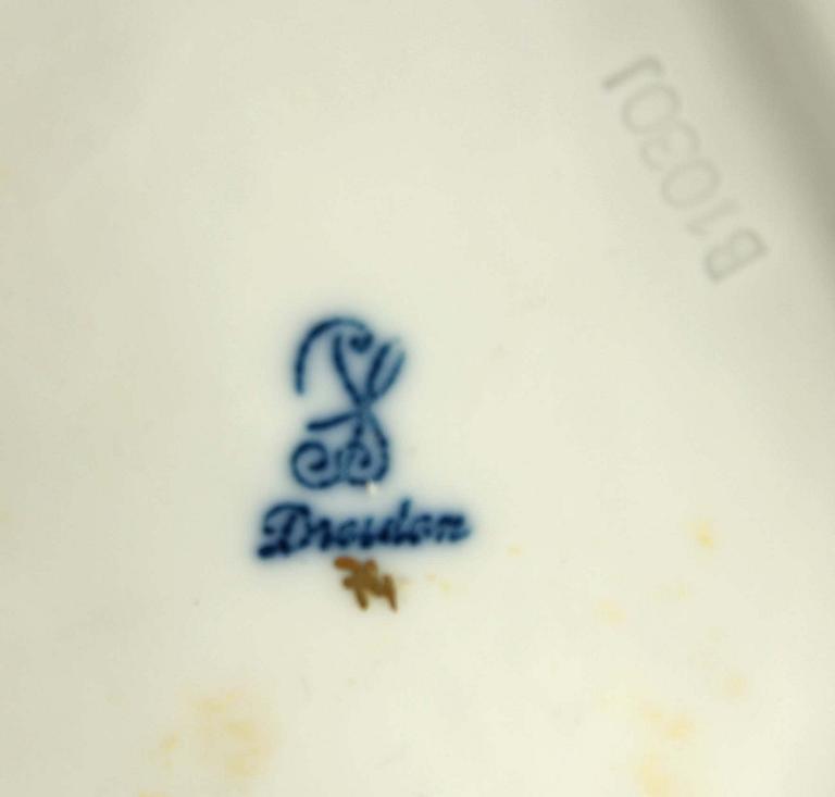 FIGURINER, 5+1 st. Porslin, Dresden mm.
