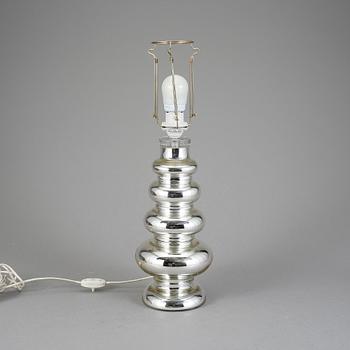 BORDSLAMPA, möjligen Monica Backström, Boda glasbruk, 1960-tal.