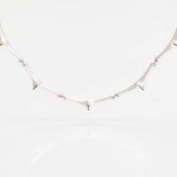 A sterling silver necklace, Lapponia 2006.