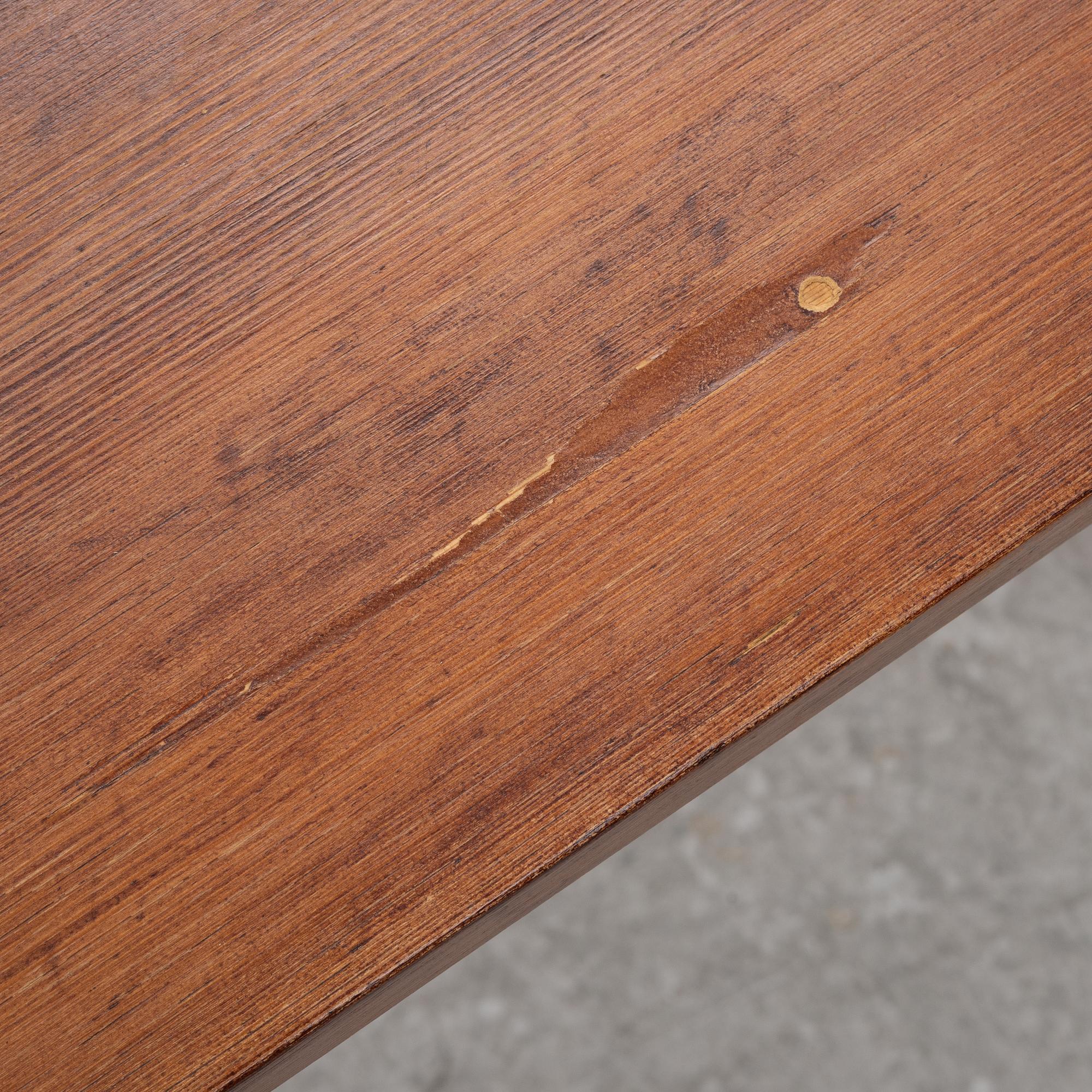 Carl Malmsten, A stained pine table, 20th century.