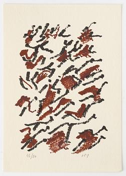 Henri Michaux, 'Par des traits', Fata Morgana, Paris, 1984.