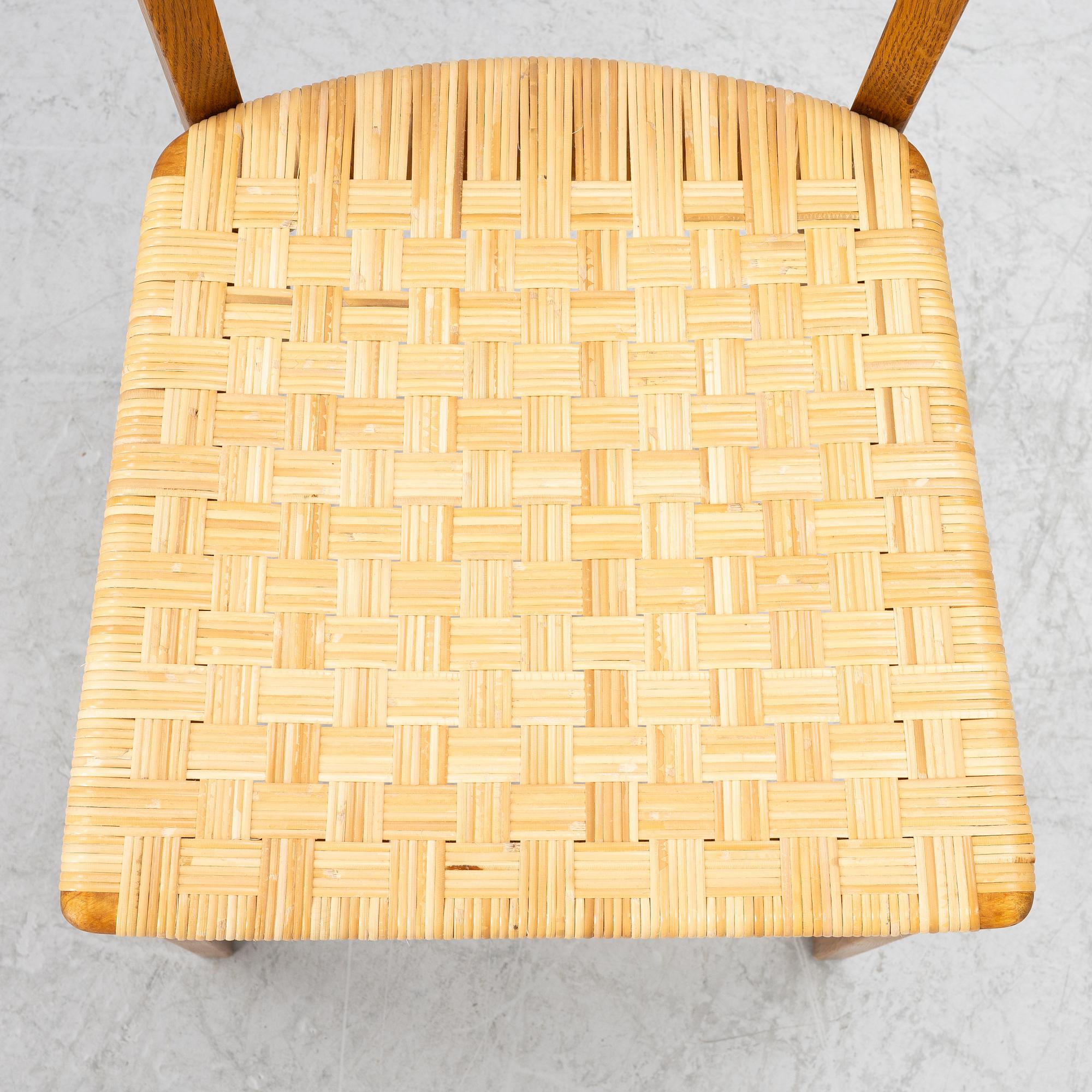 Carl Malmsten, five 'Jöns' chairs.