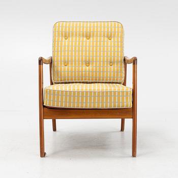 Ole Wanscher,  a 1950's armchair, France & Daverkosen, Denmark.