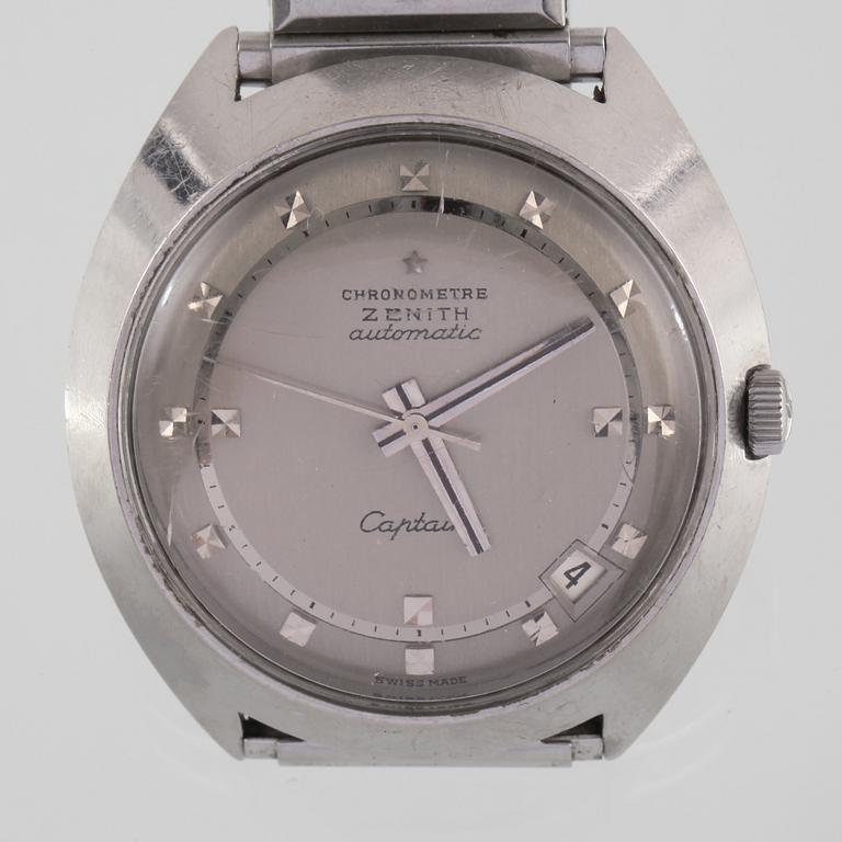 HERRARMBANDSUR, Zenith "Captain", troligen 1960-tal.