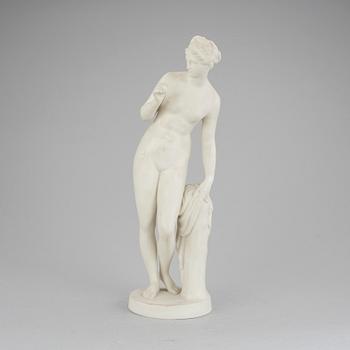 FIGURIN, parian, sannolikt Gustavsberg, efter Bertel Thorvaldsen, 1900-tal.