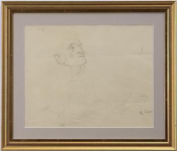 Carl Larsson, "Trollkarlen" - Study for Midvinterblot.