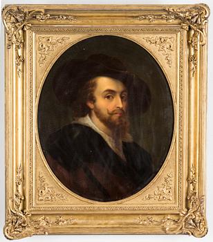 COPY AFTER PETER PAUL RUBENS, 19th century, oil on copper plate.