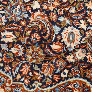 A Moud rug, eastern Iran, signed, approx. 151 x 230 cm.