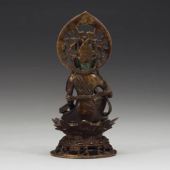 A copper alloy sculpture of Bodhisattva Avalokiteshvara, possibly Western Tibet/West Himalaya 11/12th Century.