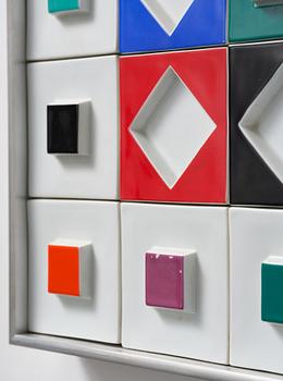 Victor Vasarely, relief, Rosenthal Studio Linie, Tyskland.